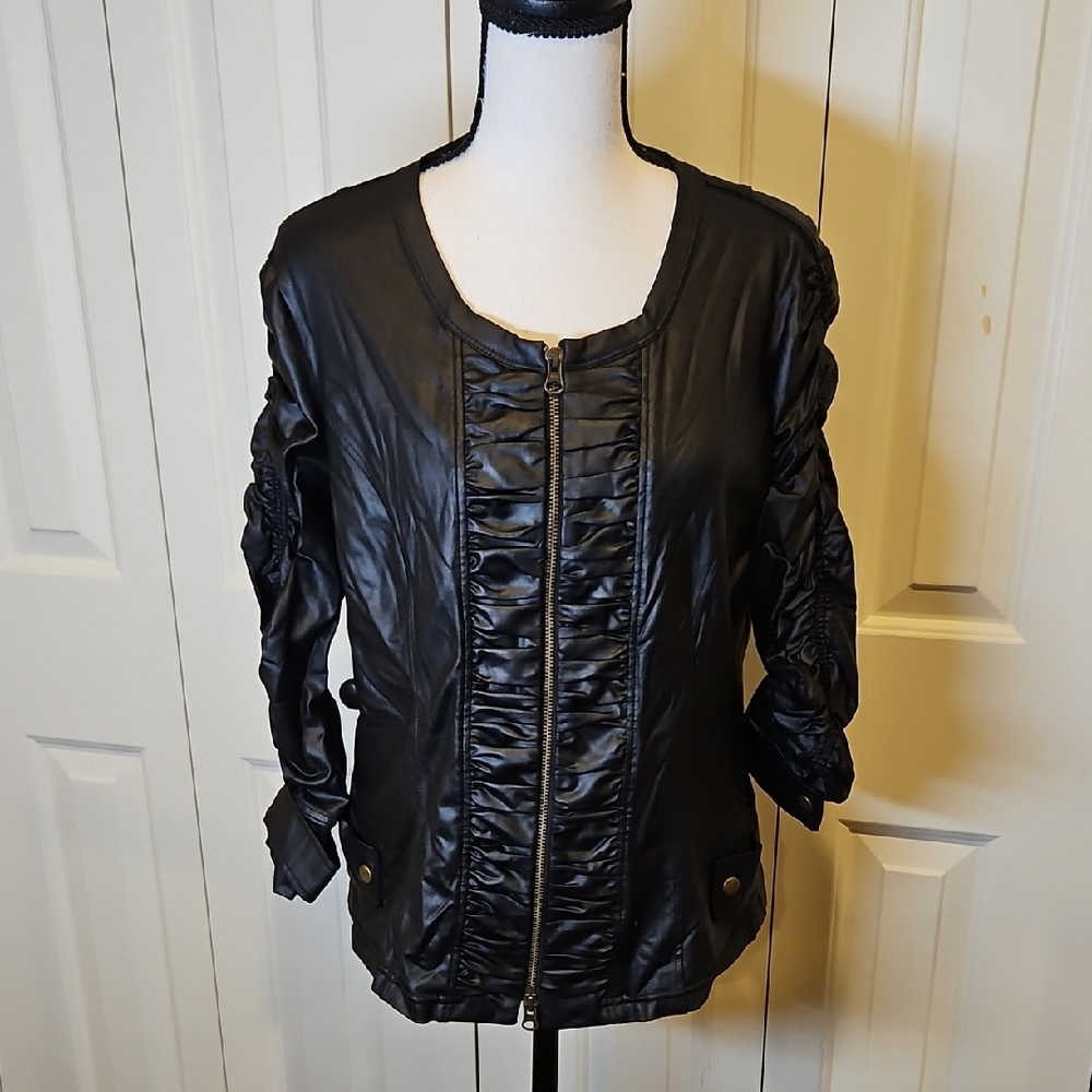 CLARA SUNWOO Black Jacket S Zip Up